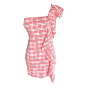 Tularosa mini ruffle dress - M